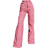 red & white check pants - Uncategorized - 
