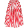 red white striped skirt - Suknje - 