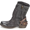 retro leather boots - Botas - 
