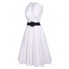 retro stage 1950s style dress - ワンピース・ドレス - 