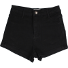 retro washed high waist shorts - Shorts - $25.99 
