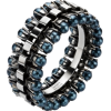 Rings Blue - Aneis - 