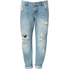 ripped zara boyfriend jeans - ジーンズ - 