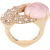 rose gold, opal and diamond ring - Aneis - 