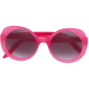 round frame sunglasses - サングラス - 