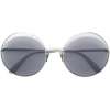 round oversized sunglasses - Óculos de sol - 
