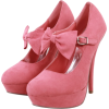 Roze Cipelice - Platformke - 