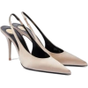 saint-laurent-beige-Norma-Satin-Crepe-Sl - Klassische Schuhe - 