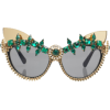 Salome Sunglasses Gold - Sunglasses - 