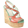 Sandals Pink - 坡跟鞋 - 