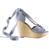 Sandals Blue - Keilabsatz - 