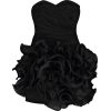  black dress  - Kleider - 