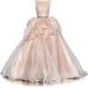 satinee zuhair murad pink gown  - 连衣裙 - 