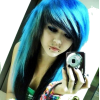 scene hair blue - Pasovi - 