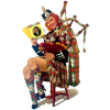 Scottish Piper Casual Colorful People - Ludzie (osoby) - 