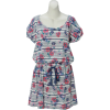 フラワー×ボーダーワンピース - sukienki - ¥5,985  ~ 45.67€