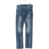 BEAMS スカル ワッペン5ポケットデニム - Spodnie - długie - ¥5,985  ~ 45.67€