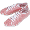 FRED PERRY ギンガムチェックテニスシューズ - 球鞋/布鞋 - ¥5,733  ~ ¥341.30