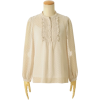IENA カットドット　スタンドBL - Рубашки - длинные - ¥12,600  ~ 96.15€