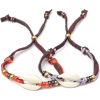 shell and rope bracelets - Zapestnice - 