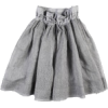 SHEER STRIPE SKIRT - Skirts - 