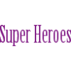super hero - 插图用文字 - 
