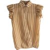 Shirts Brown - 半袖シャツ・ブラウス - 