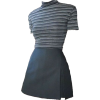 shirt and skirt combo - Dresses - 