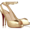 Shoes Shoes Gold - Sapatos - 