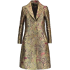 silk embroidered coat - アウター - 