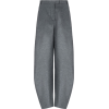 silk flannel trousers - Capri hlače - 