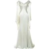 silver Renaissance Medieval Dress - ワンピース・ドレス - 