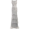 silver gown - sukienki - 