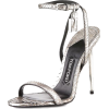 silver sandals - サンダル - 