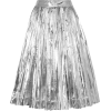silver skirt - Skirts - 