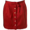 Skirt Red - Gonne - 