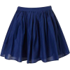 Skirts Blue - 裙子 - 