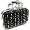 skull studded clutch - Clutch bags - 