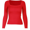  slim collar long-sleeved female knit sh - Pullovers - $27.99  ~ £21.27