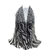 snow leopard scarf top - Bolero - 