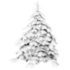 snowy tree - 小物 - 