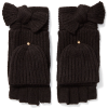 solid bow pop top mittens - Luvas - 