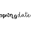 spring - 插图用文字 - 