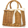 square straw bag - Borsette - 