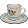 stangle blue daisy tea cup - Objectos - 