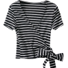 strap short-sleeved T-shirt - Camisa - curtas - $19.99  ~ 17.17€