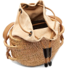 straw and cotton bag - Hand bag - 
