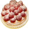 strawberry tart  - Food - 