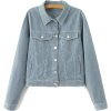 striped denim jacket - Jacket - coats - 