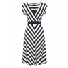 striped dress - Obleke - 